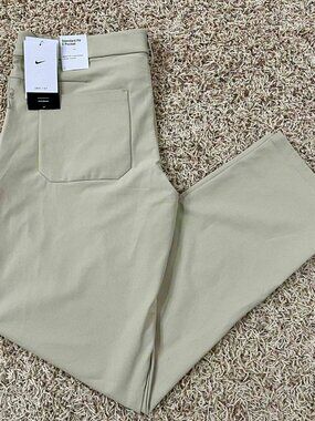 Nike 24.7 PerfectStretch Men's Dri-FIT 5-Pocket Pants Khaki, Size 36x34 (New)